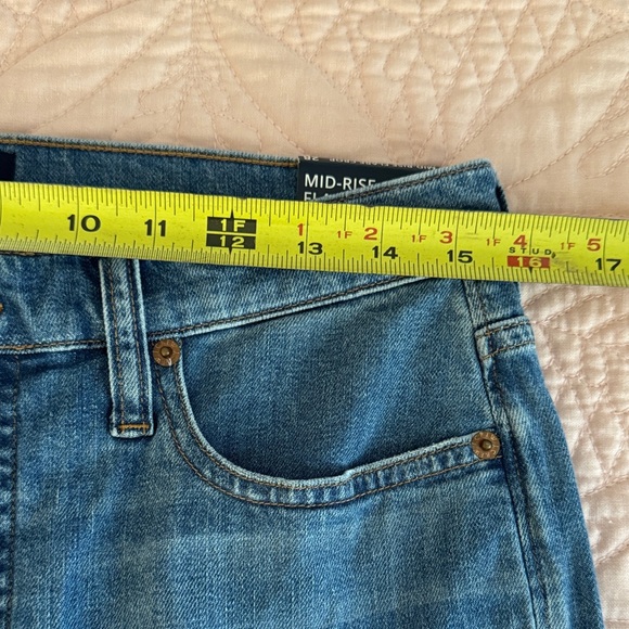 J. Crew Women's Flare Crop Leg Blue Jeans 28 - Picture 11 of 14
